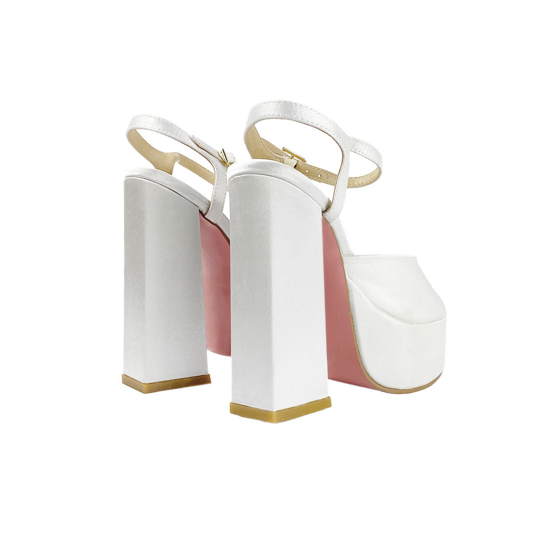 White Platform Heels for Women | ASOS
