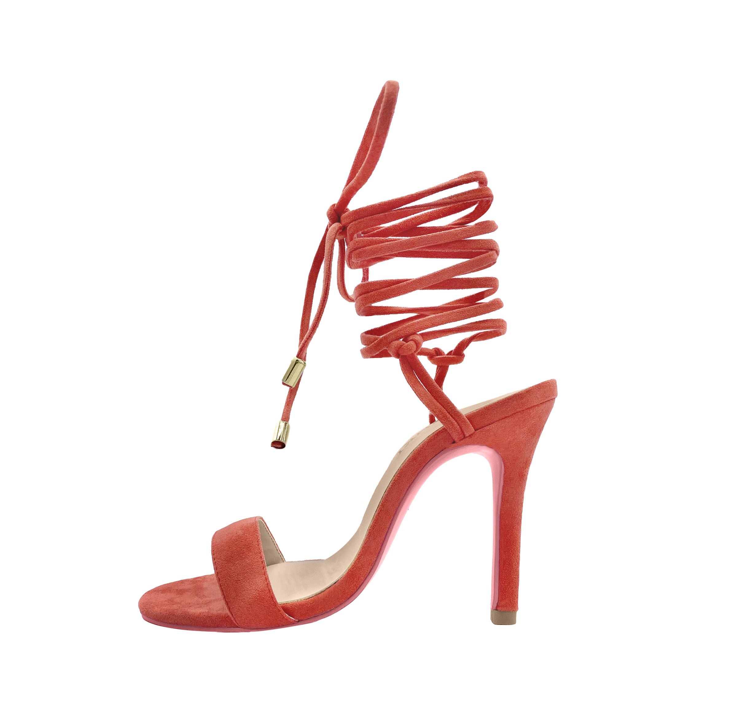 Flirty Feelings Wrap Up Heels - Red | Fashion Nova, Shoes | Fashion Nova
